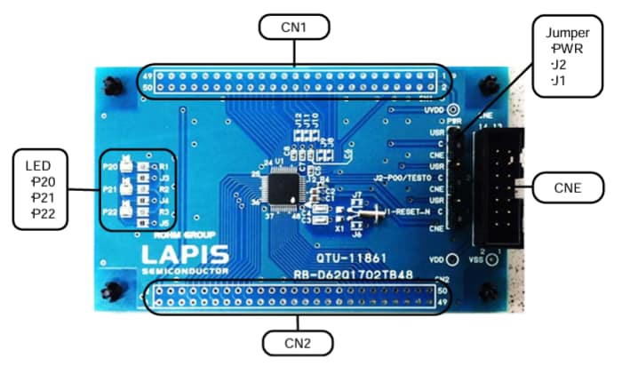 Circuit de localisation - ROHM Semiconductor Carte de référence RB-D62Q1702TB48